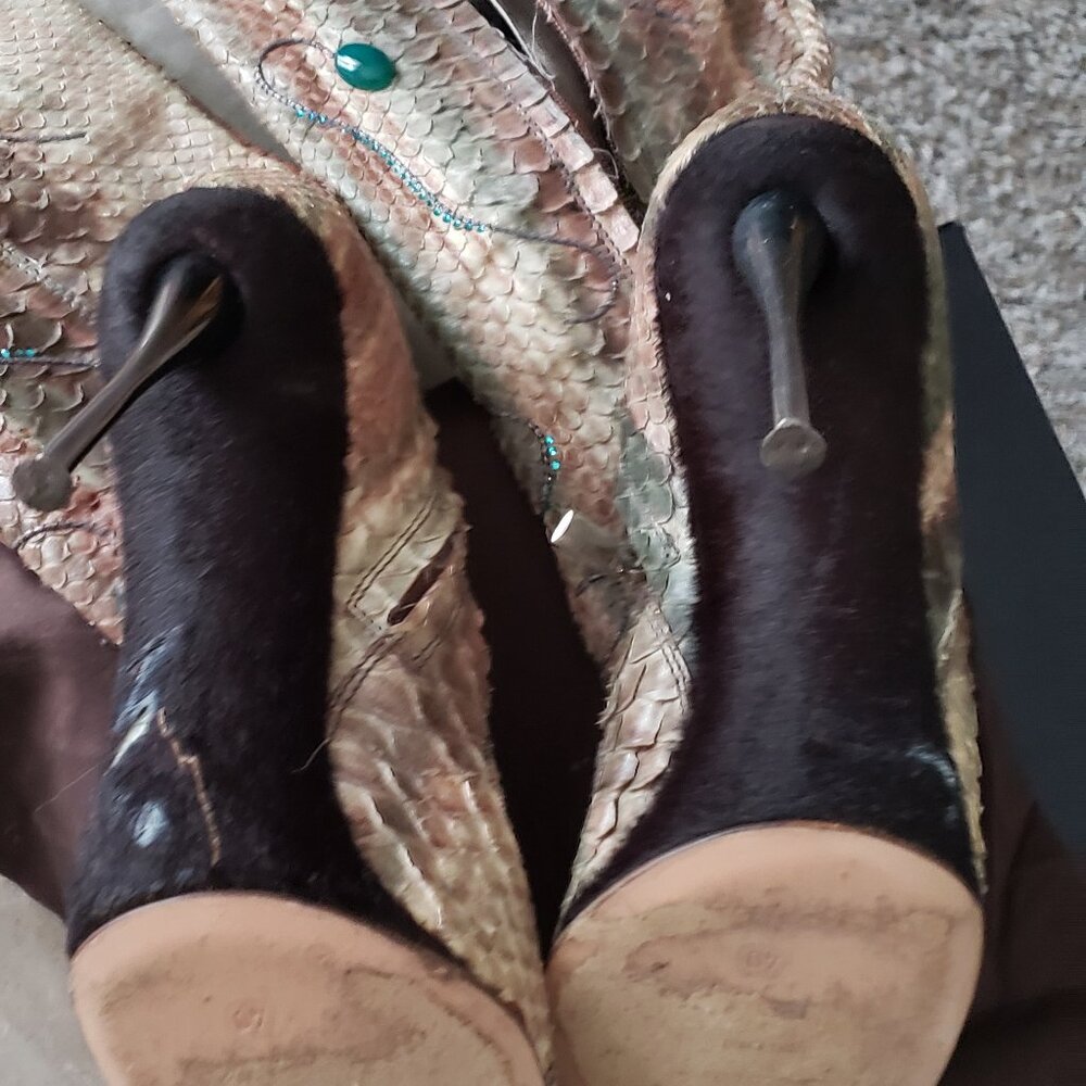 Sacco Python high heels boots - Picture 7 of 8